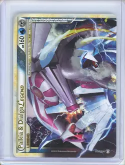 Palkia & Dialga Legend Top 101/102 Pokemon Triumphant Holo LP - Image 1