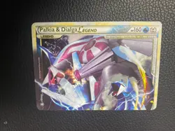 Palkia & Dialga Legend (Top Half) 101/102 Triumphant Holo DMG - Image 1