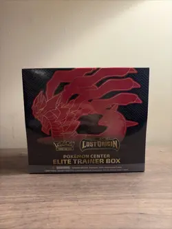 Pokemon TCG Sword & Shield Lost Origin Pokemon Center Elite Trainer Box Sealed - Image 1