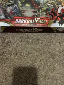 POKEMON TCG DARKRAI VSTAR PREMIUM COLLECTION BOX 2022 FACTORY SEALED NEW - Image 2