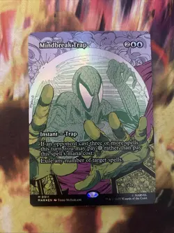 1 x Mindbreak Trap - Foil - Borderless - Marvel Universe - NM-Mint - MTG 0011 - Image 1