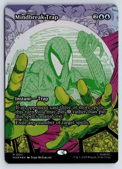 Mindbreak Trap (Borderless) FOIL M Marvel Universe Eternal-Legal 11 NM - Image 1