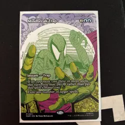 Mindbreak Trap (Borderless) Marvel Universe Eternal-Legal Regular NM [MTG] - Image 1