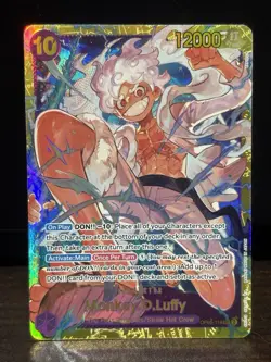 One Piece Monkey D Luffy OP05-119 Reprint SEC Premium Booster The Best PRB01 NM - Image 1
