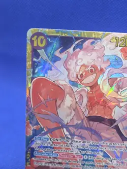 One Piece Premium Booster The Best PRB-01 Monkey D Luffy OP05-119 SEC Reprint NM - Image 3