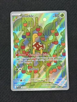 Shuckle 136/132 Illustration Rare Pokemon Mega Evolution - Image 1
