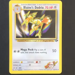 Gym Challenge /132 Rare Uncommon - common singles WOTC vintage Pokemon Cards - Image 3