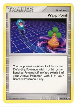 Warp Point 88/100 Majestic Dawn Pokemon Card - Image 1