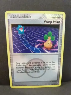 Pokemon Promo Card : Warp Point 88/100 (Pokeball Logo) (Majestic Dawn Set) - Image 3