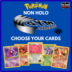 1st Edition Gym Challenge Non Holo Pokemon Card Singles - Choose Your Cards - Image 1