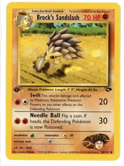 1st Edition Gym Challenge Non Holo Pokemon Card Singles - Choose Your Cards - Image 3