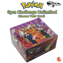 Pokemon Gym Challenge Unlimited - Choose Your Card - LP/NM 2000 WoTC - Image 1