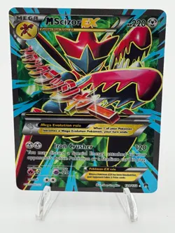 M Scizor EX (Full Art) 120/122 Pokemon XY Breakpoint English Mega NM - Image 1