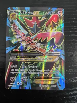 M Scizor EX (Full Art) 120/122 Pokemon XY Breakpoint English NM Mega - Image 1