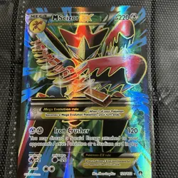 M Scizor EX (Full Art) 120/122 Pokemon XY Breakpoint English NM Mega - Image 1