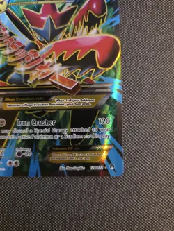 M Scizor EX (Full Art) 120/122 Pokemon XY Breakpoint English NM - Image 4