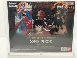 One Piece OP09 Emperors In The New World Booster Box SEALED + Acrylic Case - Image 3