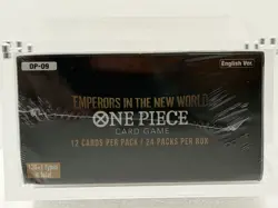 One Piece OP09 Emperors In The New World Booster Box SEALED + Acrylic Case - Image 4