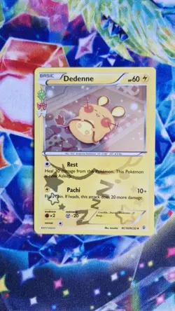 Pokemon TCG Dedenne RC10/RC32 Holo XY Generations Radiant Collection - Image 1