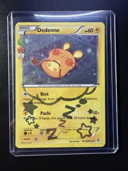 Pokemon TCG: Dedenne RC10/RC32 XY Generations Radiant Collection Holo - Image 1