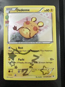 Dedenne RC10/RC32 - XY Generations: Radiant Collection Holo Pokemon TCG - Image 1