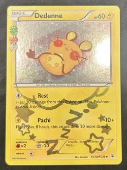 Dedenne RC10/RC32 XY Generations Radiant Collection Holo Pokemon TCG FAST SHIP!! - Image 1