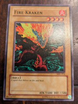Fire Kraken MRL-014 Yu-Gi-Oh! Card Light Play Unlimited - Image 1