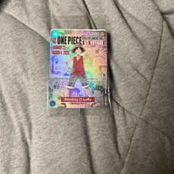 🔥One Piece Monkey D. Luffy College Basketball US Voyage Promo Card🔥 - Image 1