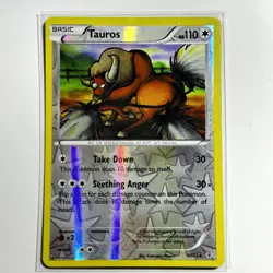 Tauros 57/83 Rare Reverse Holo Card Generations GEN Pokemon TCG LP - Image 1