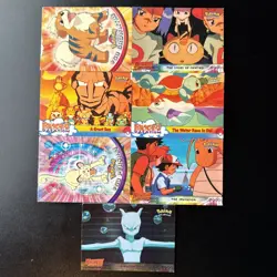 7 Pokemon Topps Pokemon Cards MP-HP - Image 1