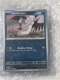 Bombirdier Reverse Holo - 097/142 - Stellar Crown Pokemon TCG Card NM - Image 1