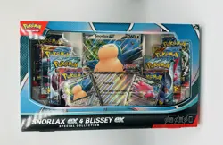 Pokemon Trading Card Game Snorlax ex and Blissey ex Special Collection Box - Image 1