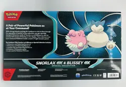 Pokemon Trading Card Game Snorlax ex and Blissey ex Special Collection Box - Image 2