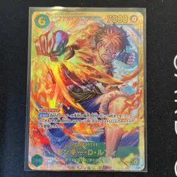 ONE PIECE Card Game Monkey D Luffy SEC Carrying on His Will OP13-118 Japanese - Image 1