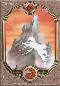 MTG English Mountain NM Normal Unglued - Image 1