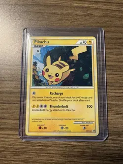 Pikachu HGSS03 Promo Holo - Pokemon Card - Image 1