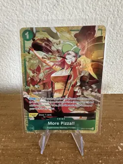 One Piece More Pizza!! OP07-037 Premium Card Collection Best Selection Vol. 4 NM - Image 1