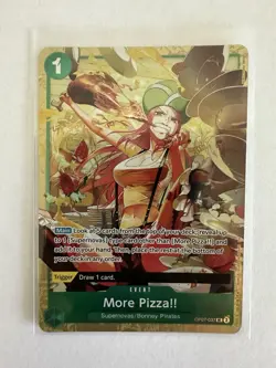 One Piece More Pizza!! OP07-037 Premium Card Collection Best Selection Vol. 4 NM - Image 3