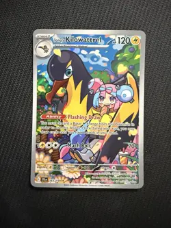 Iono's Kilowattrel 163/159 - Journey Together Illustration Rare Pokemon Card NM - Image 1