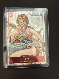 Nami - OP01-016 (Alternate Art) OP01-016 One Piece Promotion Cards Foil Manga - Image 1