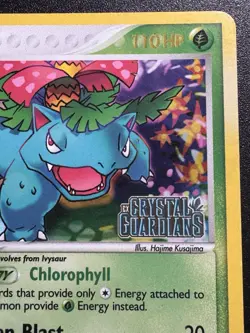 Venusaur 28/100 EX Crystal Guardians Pokemon Card Reverse Holo Foil Rare LP - Image 4
