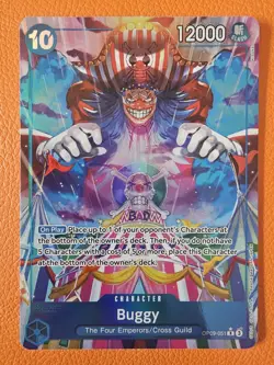 One Piece Trading Card Game OP09-051 Buggy Alt/Alternate/Parallel - (English) - Image 1
