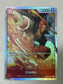 Shanks SR OP06-007 One Piece Card Game Wings of the Captain English - Image 1
