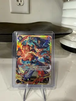 Sabo OP07-118 SEC - One Piece TCG - English Card Near-Mint Secret Rare - Image 1