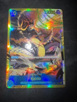 Kaido SEC OP05-118 - One Piece TCG English Card Near-Mint Secret Rare - Image 1
