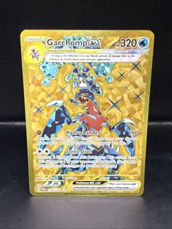 Pokemon TCG Garchomp EX Paradox Rift 260/182 Hyper Rare Card - Image 1
