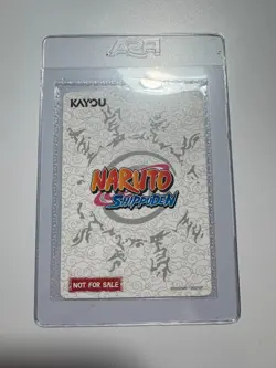 PSA Magazine x Kayou Naruto Uzumaki Promo Card SEALED Naruto Shippuden PR-003 - Image 2