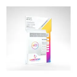 GameGenic Card Sleeves Matte Sleeves - Standard Card Game (66 x 91mm) (50) New - Image 1