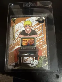 Naruto Uzumaki NRSA-PR-003 PSA Magazine Exclusive SEALED Promo Card - Image 1