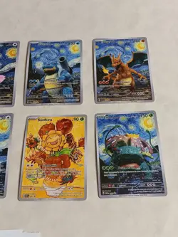 8Pokemon x Van Gogh Black Star Promo ACG Art Card - Image 3